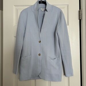 J. Crew Factory Light Blue Blazer Jacket